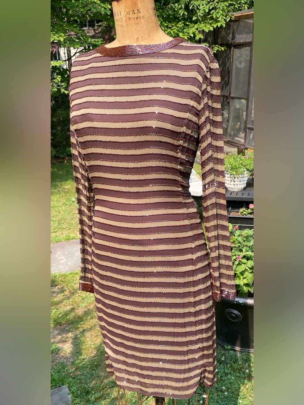 STUNNING😍 Vintage Beaded Dress